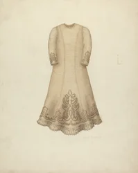Spädbarnsklänning, ca. 1938.