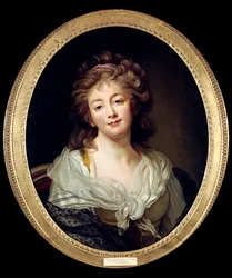 Självporträtt. Målning av Marie Genevieve Bouliard (1772-1819)