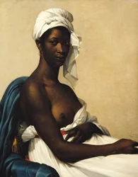 Porträtt av en svart kvinna, 1799-1800