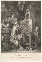 Målning, 1752.