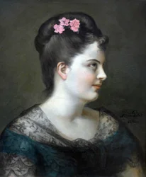 Självporträtt av Marie Petiet