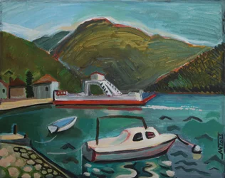 Båtar i Mountain Harbor