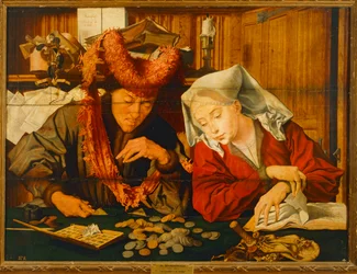Penningväxlaren och hans hustru