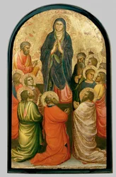 Pentecost (målning på trä)