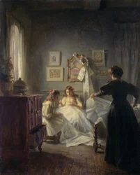 Sömnad, 1906 (se 191596 för detaljer)