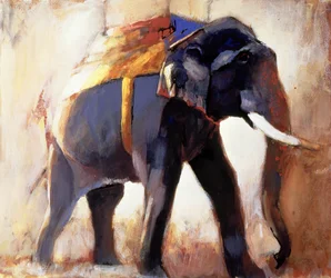 Shivaji, Khana, 1996 (blandmedia på papper)