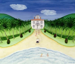 Privat strand