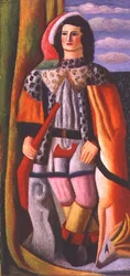 Stor stående figur