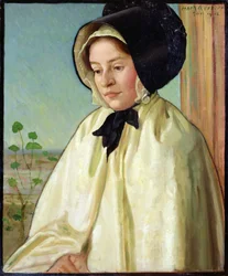 Porträtt av Alice Irene Harvey
