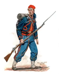10:e infanteriregementet från New York, National Zouaves, 4:e uniformen från 1862, 2025