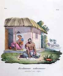 Brahmin Astronomer, Calculating the Eclipse, 1828