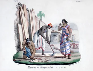 Snickare, 1828