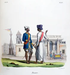 Fotsoldater, 1828
