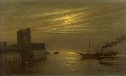 Broughty Castle - Moonlight Scene