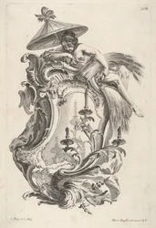 Sconce Representing Summer, från Sconce Representing the 4 Years, ca 1730-56.