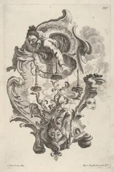Sconce Representing Winter, från Sconce Representing the 4 Year Sides, ca 1730-56.