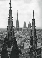 Rouen, Frankrike, 1937