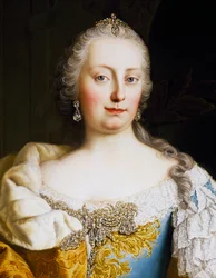 Porträtt av kejsarinnan Maria Theresia av Österrike (Wien