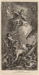 Saint Nicholas räddar sjömän