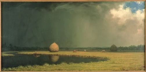 Salt Marsh Hay, ca 1865 (olja på duk)