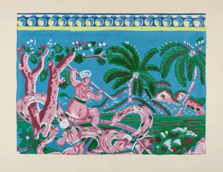 Bandbox-papper, c. 1937.
