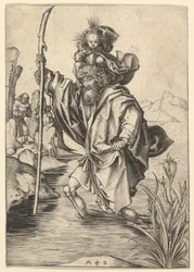 St. Christopher, ca. 1435-1491.