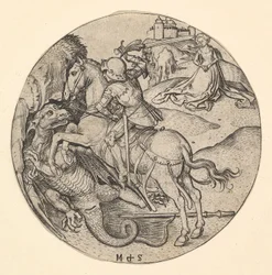 St George Slaying the Dragon, ca. 1435-1491.