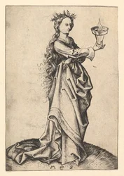 Den tredje vise jungfrun, ca. 1435-1491.
