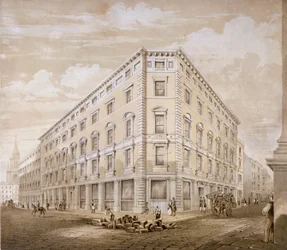 Gresham Street, City of London, 1840.
