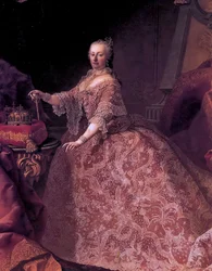 Tyska: Kejsarinna Maria Theresia Maria Theresia av Österrike vid 35 års ålder