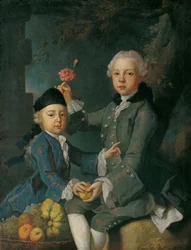 Dubbelporträtt av Leopold och Vinzenz Ruard