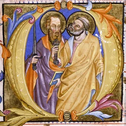 De heliga Petrus och Paulus, ca 1400