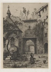 Ingång till Hollenfeltz Slott