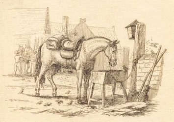 Illustration till "Halvhundra fabler för barn" av Hey