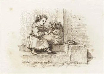 Illustration till "Halvhundra fabler för barn" av Hey
