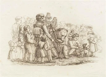 Illustration till "Halvhundra fabler för barn" av Hey