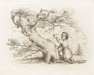 Illustration till "Halvhundra fabler för barn" av Hey