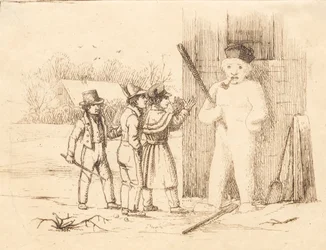 Illustration till "Halvhundra fabler för barn" av Hey