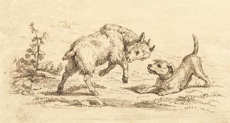 Illustration till "Halvhundra fabler för barn" av Hey