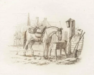 Illustration till "Halvhundra fabler för barn" av Hey