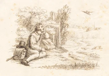 Illustration till "Halvhundra fabler för barn" av Hey