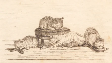 Illustration till "Halvhundra fabler för barn" av Hey
