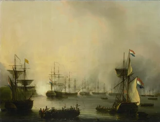 Bombardementet av Palembang, Sumatra, 24 juni 1821