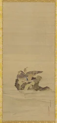Mandarinänder, Edo-period, 1700-tal.