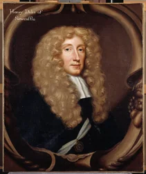 Henry Cavendish, 2:e hertig av Newcastle (olja på duk)