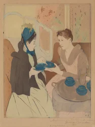 Afternoon Tea Party, 1890-1891.