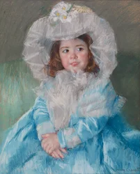 Margot Lefebre i blått, 1902