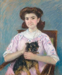 Porträtt av Marie-Louise Durand-Ruel