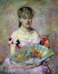 Porträtt av Anne Charlotte Gaillard, ca 1880