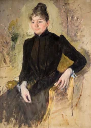 Porträtt av en kvinna, 1881-83.